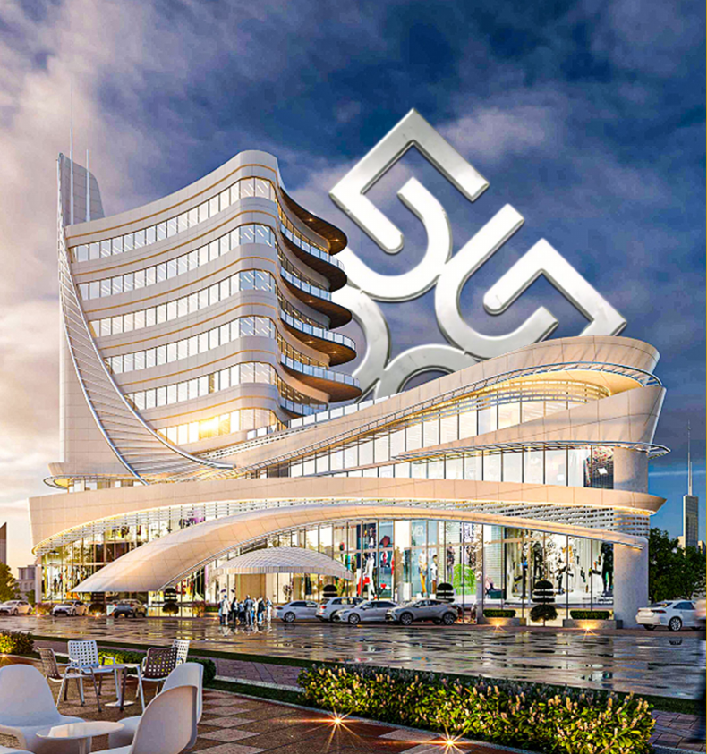 The Dunes Mall architectural render